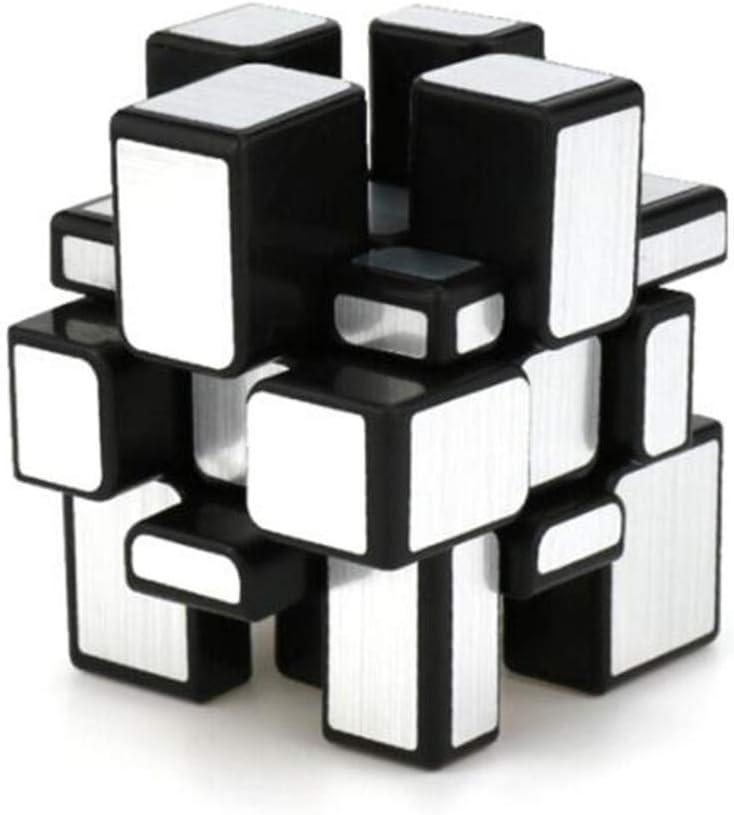 Đồ chơi Rubik kocka 3x3x3 Moyu Silver Mirror_MF9111