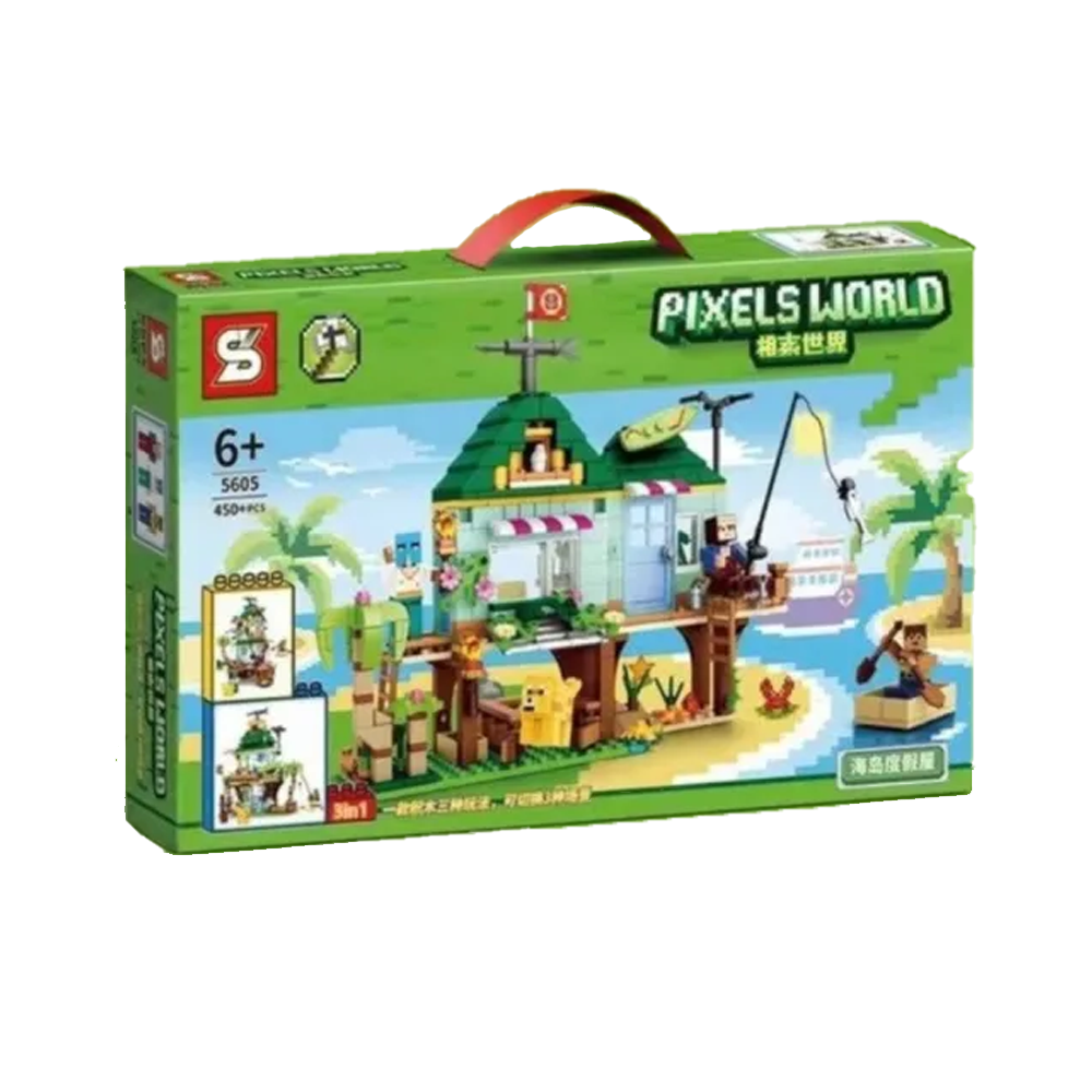 Đồ chơi xếp hình nhà trên đảo_5605