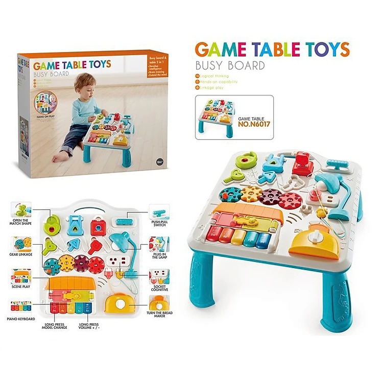 Đồ chơi xếp hình bàn LEGO_N6017-blue