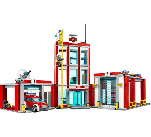 Đồ chơi xếp hình cứu hoả City_6064