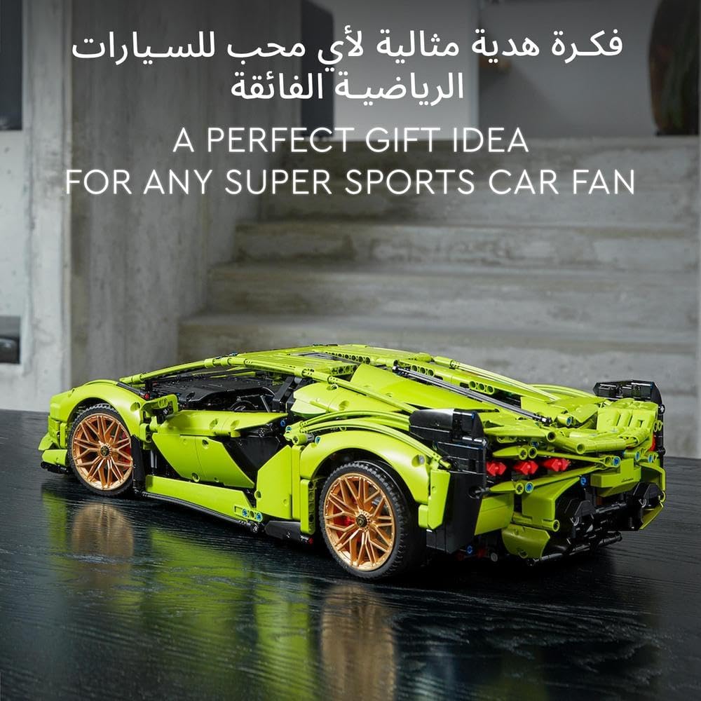 Đồ chơi xếp hình xe Lamborghini Sián_6044