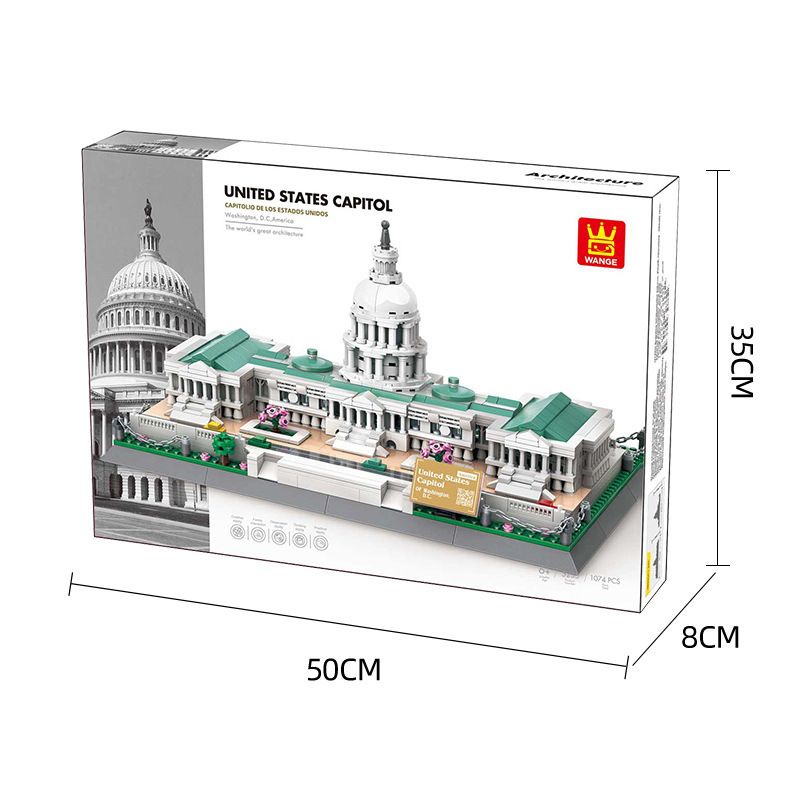Đồ chơi xếp hình United States Capitol_5235