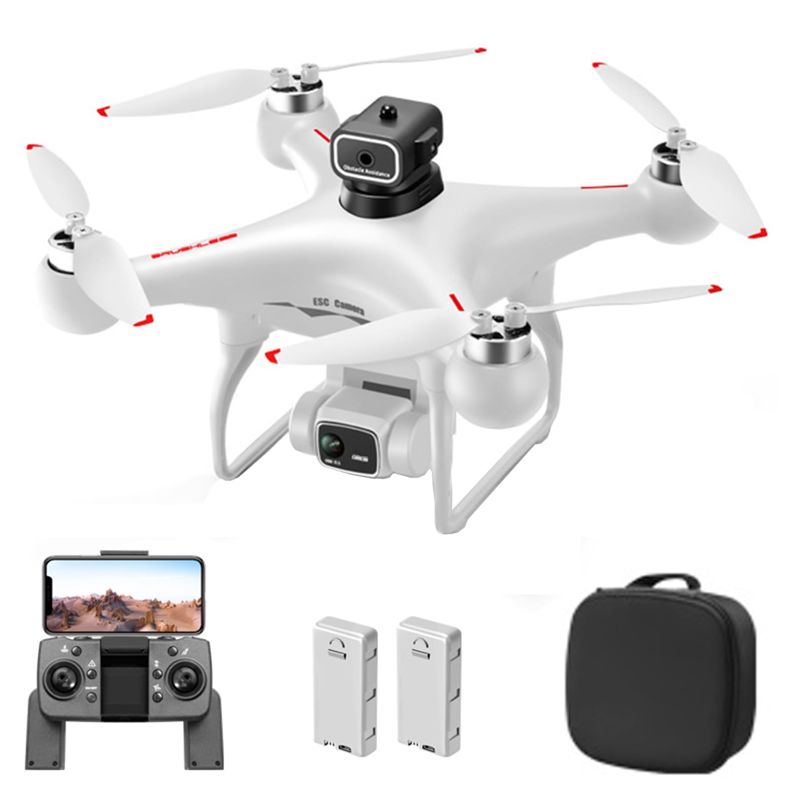 Drone - Máy bay Flycam_S116 trắng