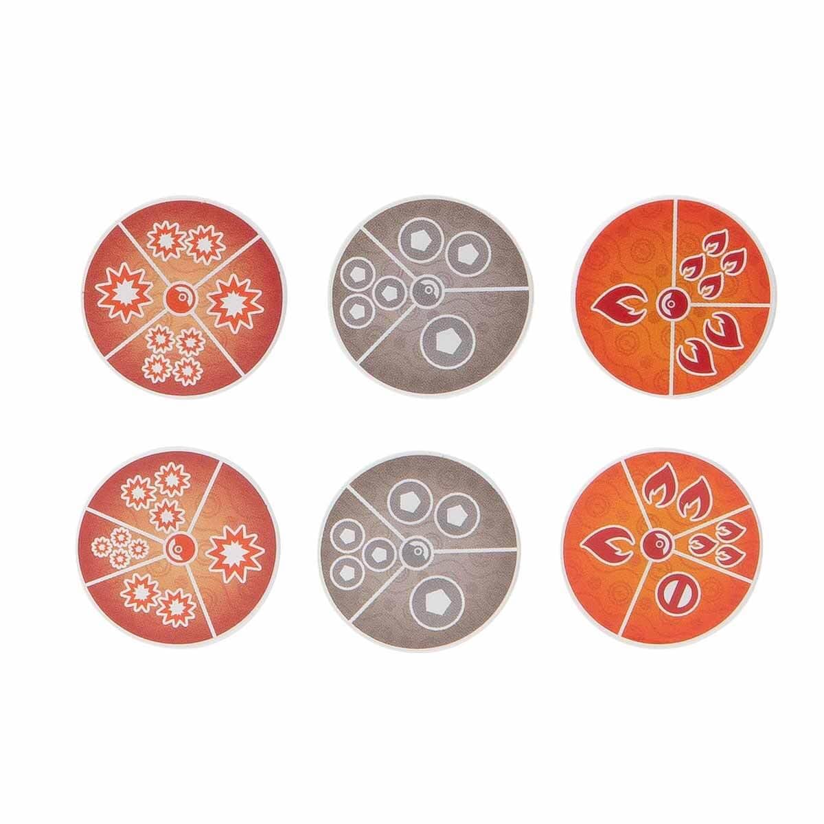 Mô hình đồ chơi Pokemon - 2 quả bóng Surprise Attack - 6 đĩa Attack_PKW2505