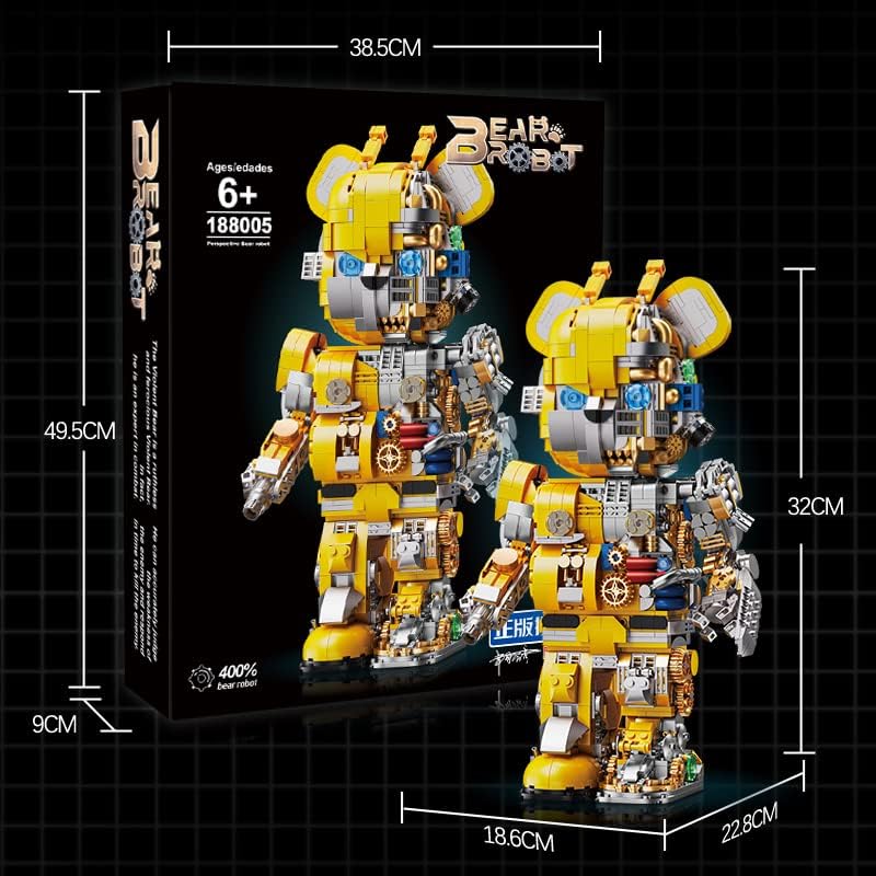 Đồ chơi xếp hình Bearbrick Bumblebee_188005