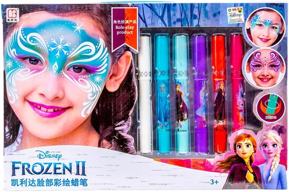 Đồ chơi Bút vẽ mặt Frozen 2 màu kèm phụ kiện_D22853