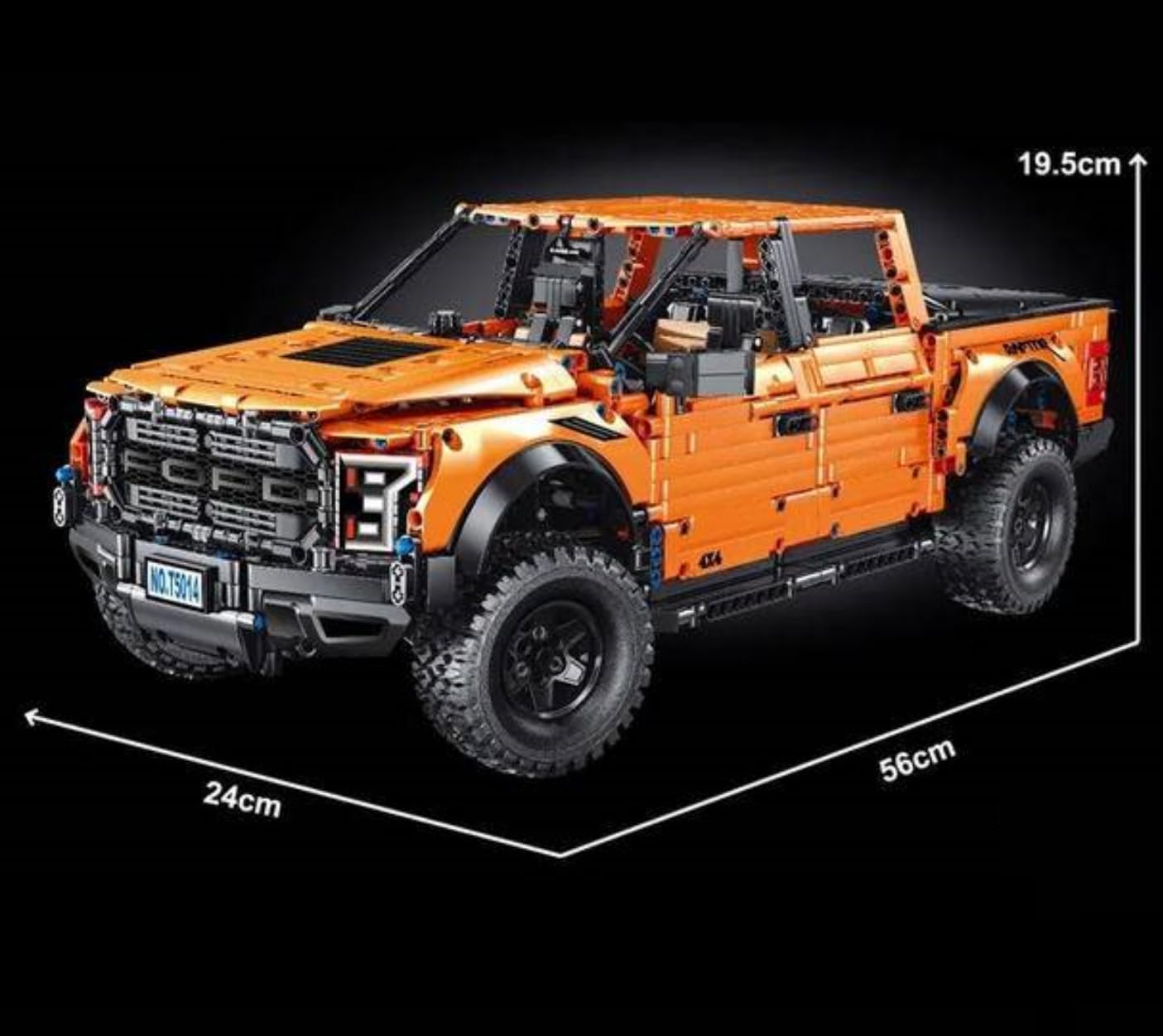 Đồ chơi xếp hình xe bán tải Ford F-150 Raptor_T5014