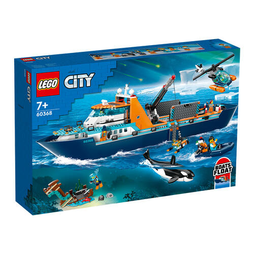 Đồ chơi xếp hình Lego city tàu thám hiểm bắc cực 60368