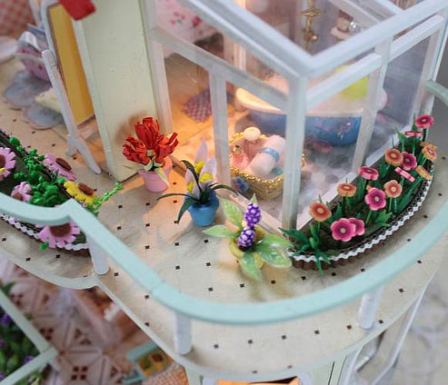 Đồ chơi xếp hình nhà búp bê biệt thự lớn_13845