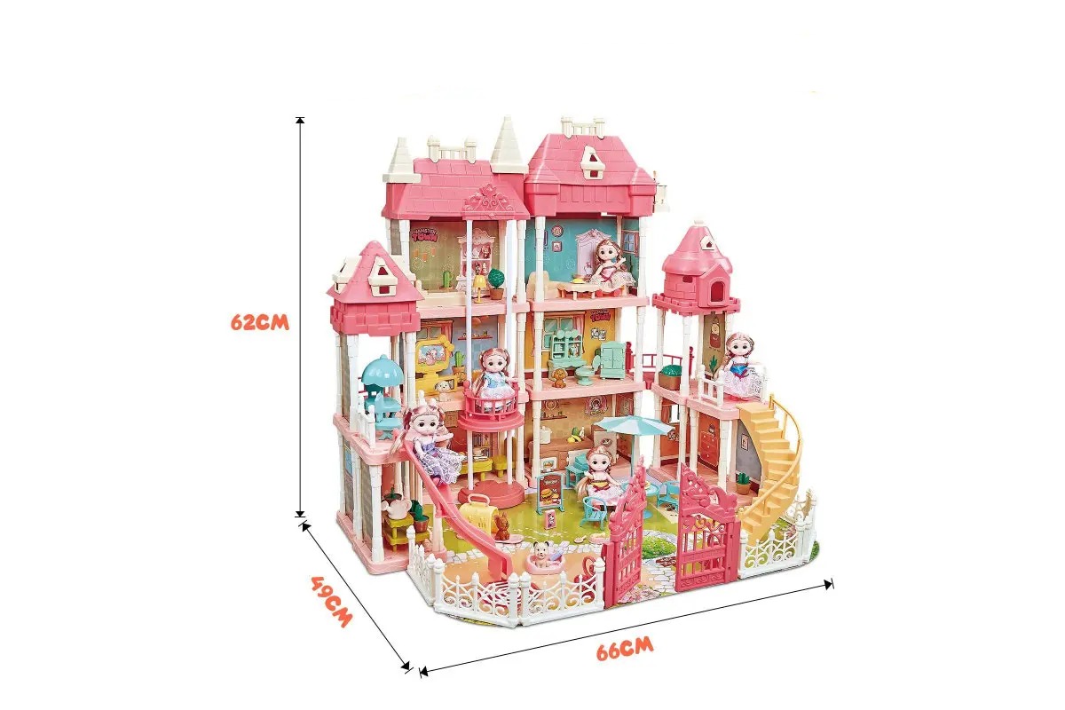 Đồ chơi xếp hình đồ nội thất nhà búp bê Barbie Dream Play_6675