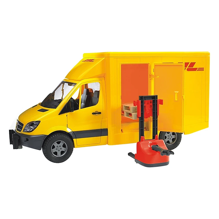 Mô hình Xe Chuyển Phát Nhanh Và Máy Nâng_02534