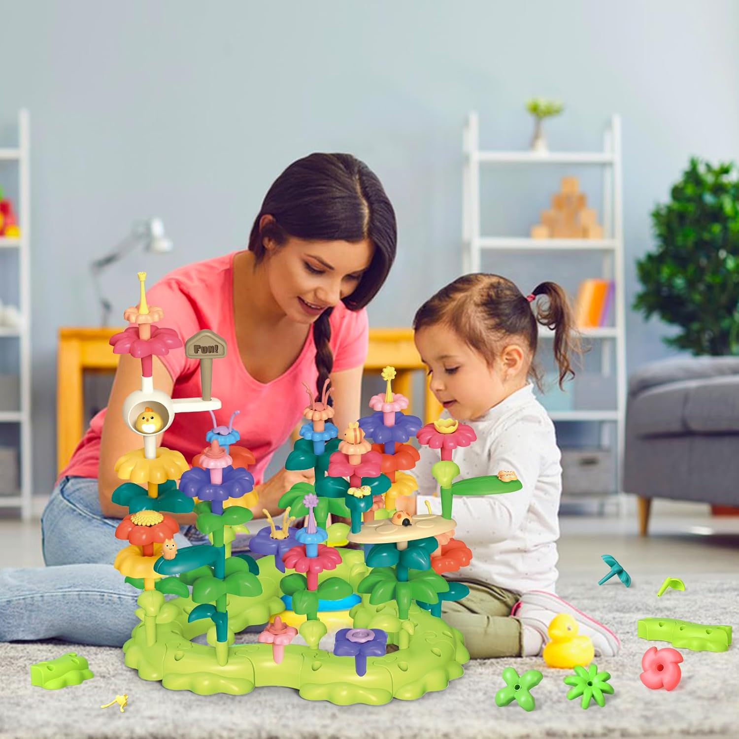 Đồ chơi xếp hình hoa_905C