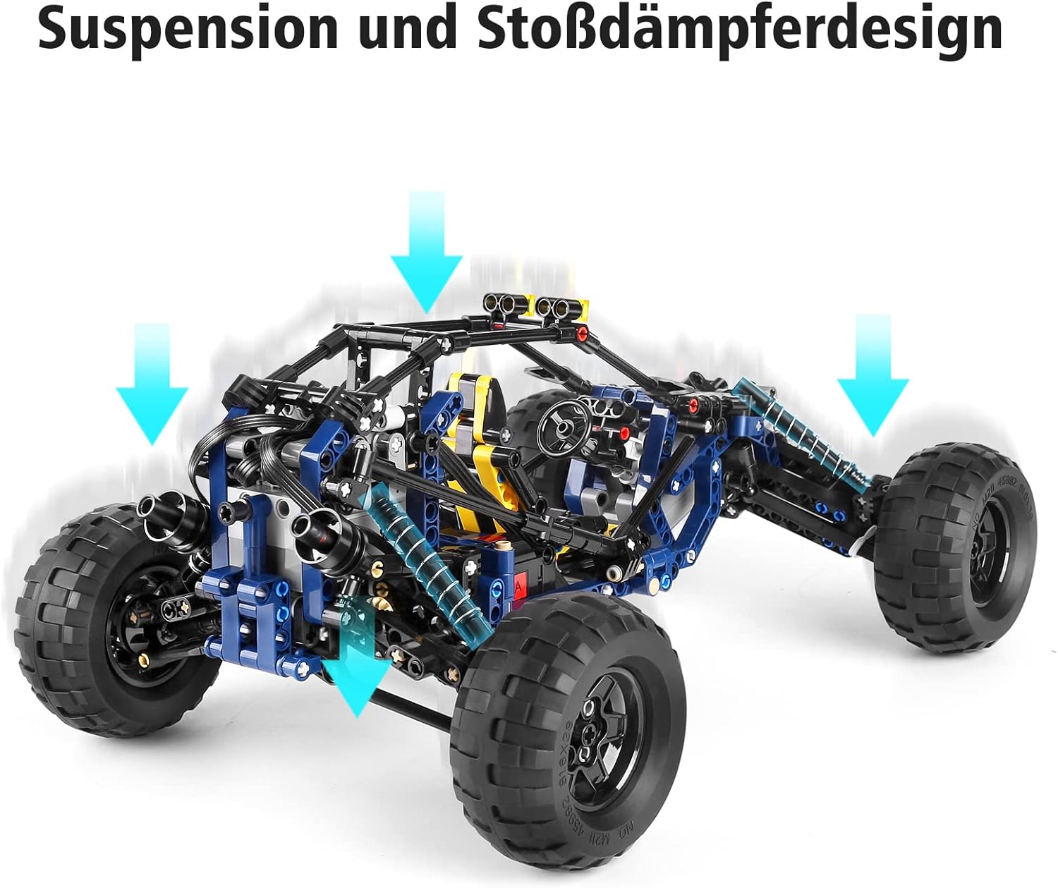Đồ chơi xếp hình xe địa hình Mould King_18018