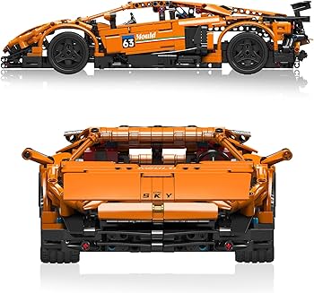 Đồ chơi xếp hình ô tô Lamborghini Aventador SVJ có điều khiển_13177