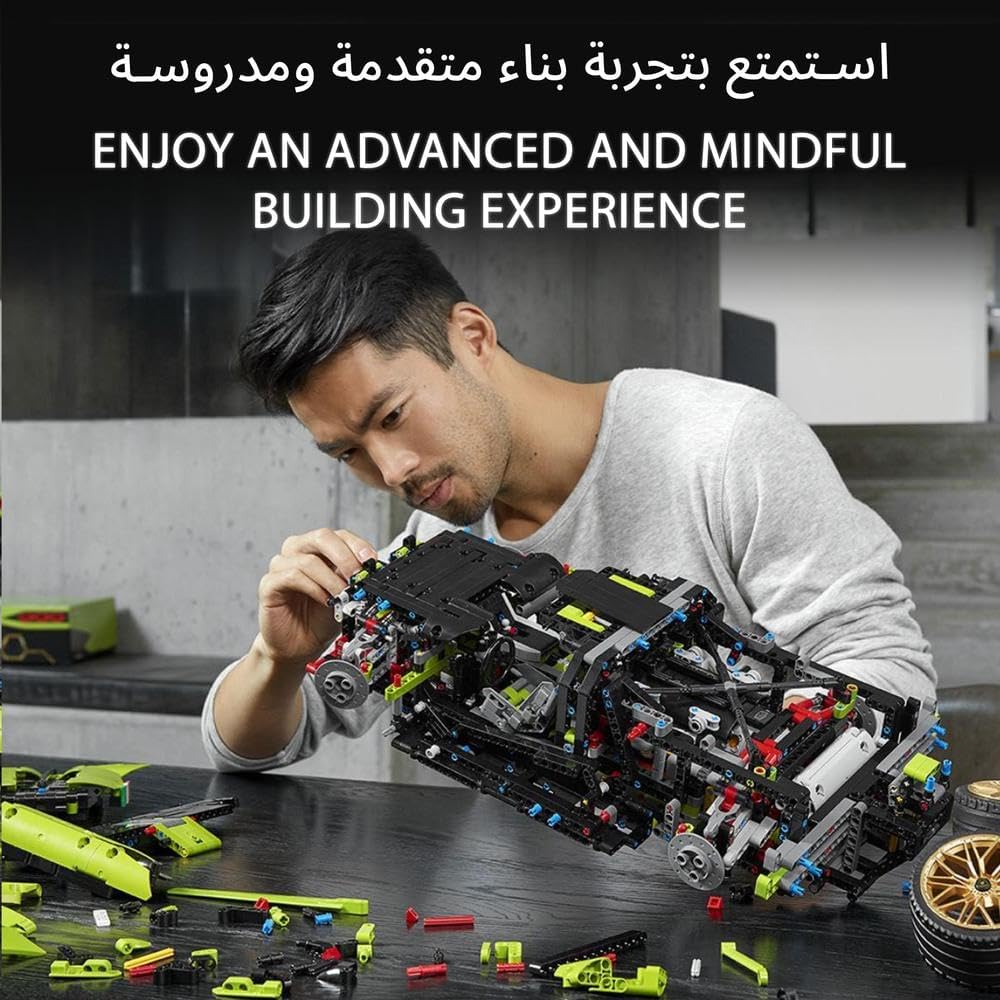 Đồ chơi xếp hình xe Lamborghini Sián_6044