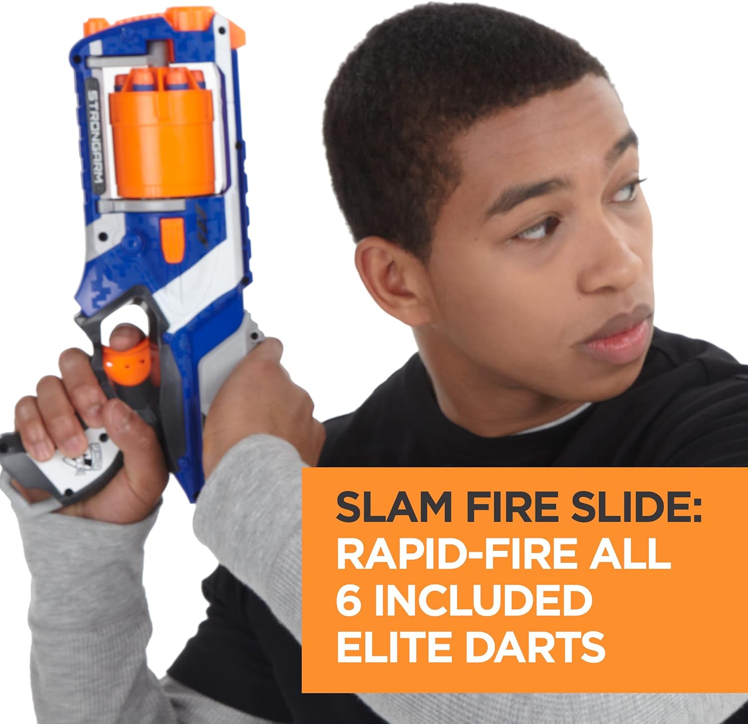 Đồ chơi Súng phi tiêu Nerf N-Strike Elite: Strong Arm Blaster_36033