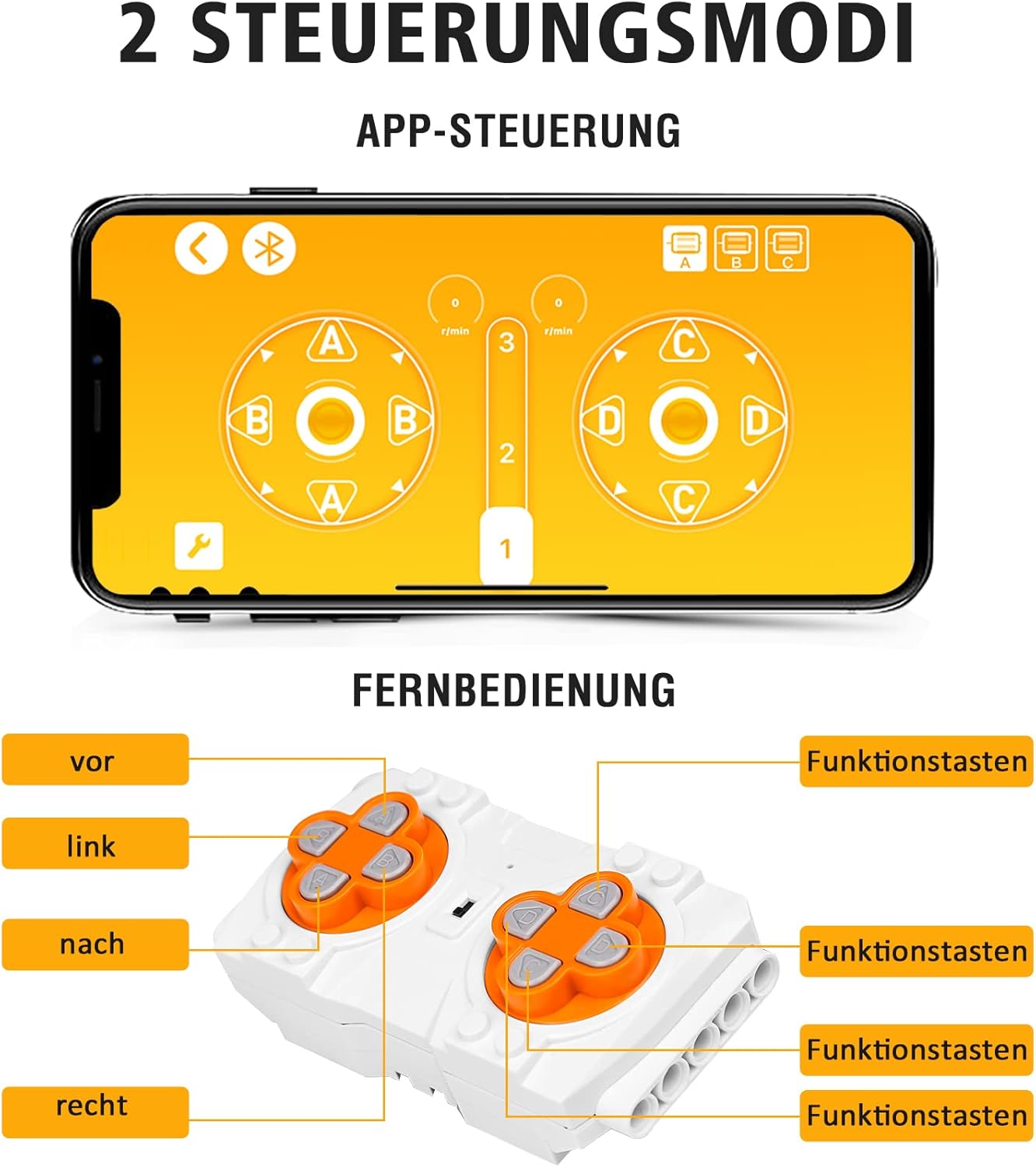 Đồ chơi xếp hình xe địa hình Mould King_18018