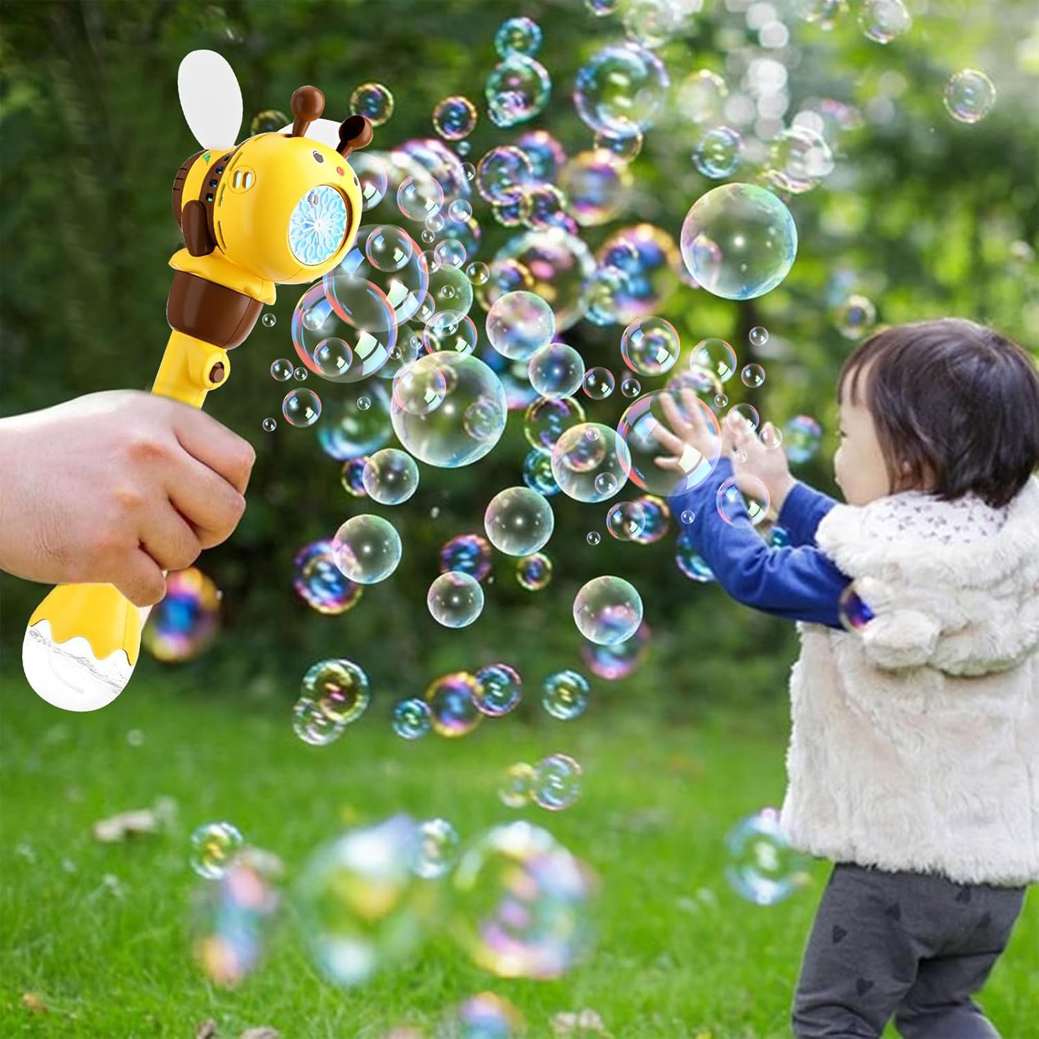 Đồ chơi gậy bong bóng con ong màu vàng_636-70