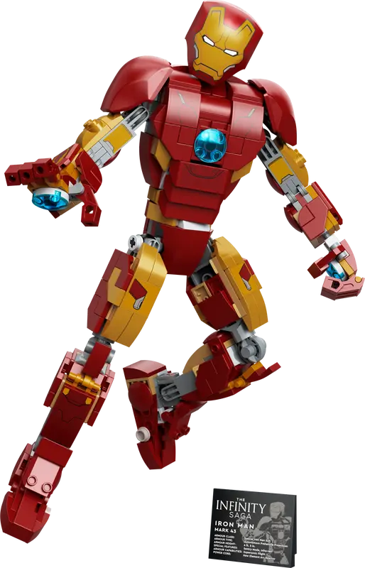 Đồ chơi xếp hình LEGO người sắt Ironman_76206