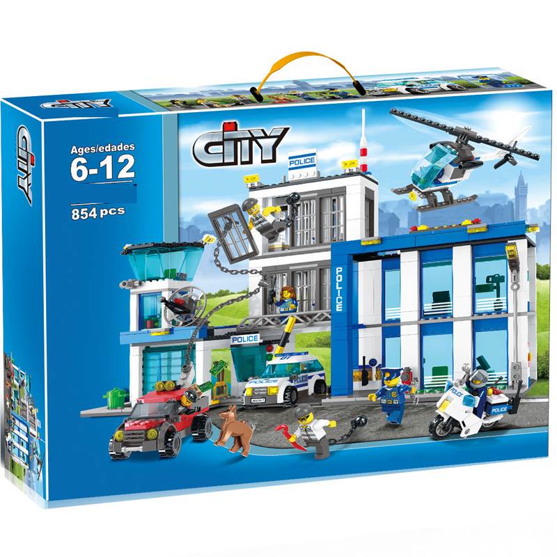 Đồ chơi xếp hình City Trụ Sở Cảnh Sát Thành Phố BELA_6063