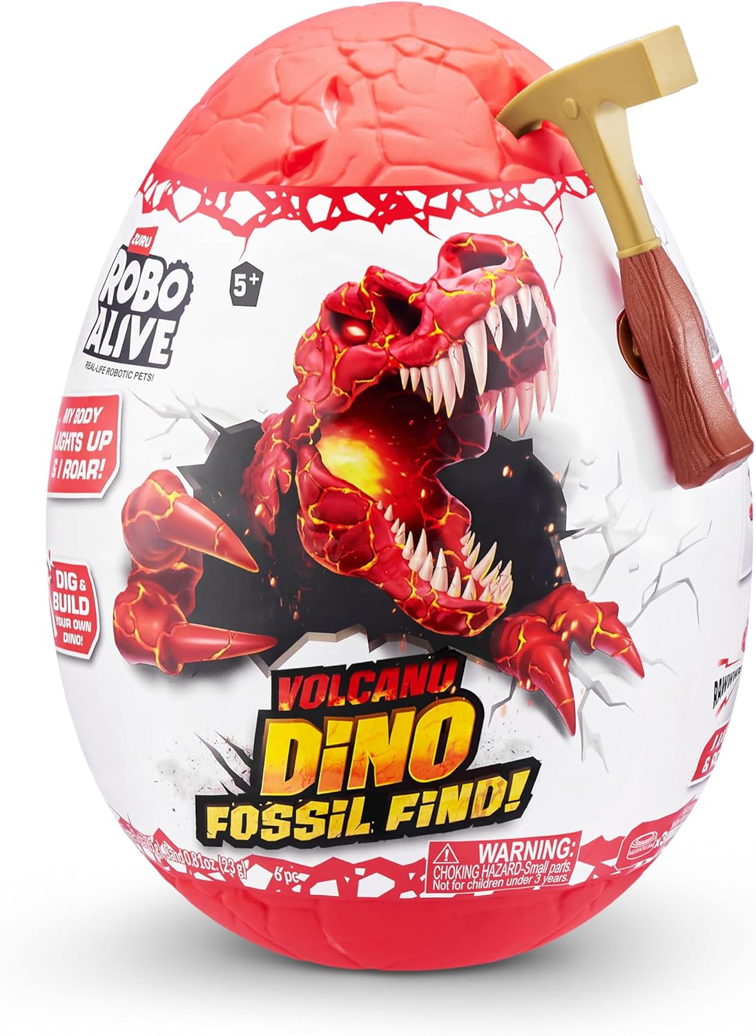 Đồ chơi Hóa thạch khủng long núi lửa để tìm Triceratops của ZURU_71116