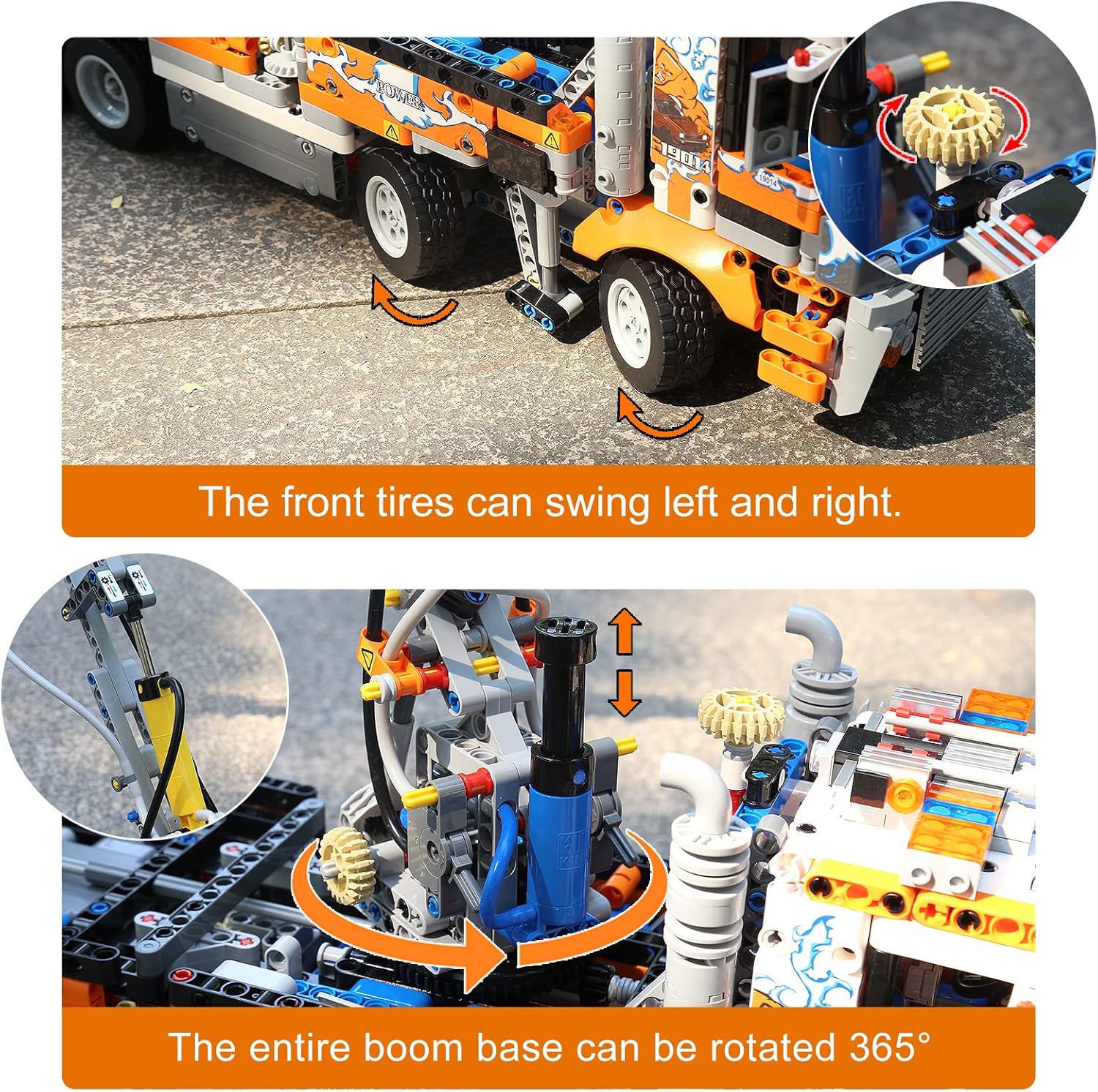 Đồ chơi xếp hình xe kéo hạng nặng_19014