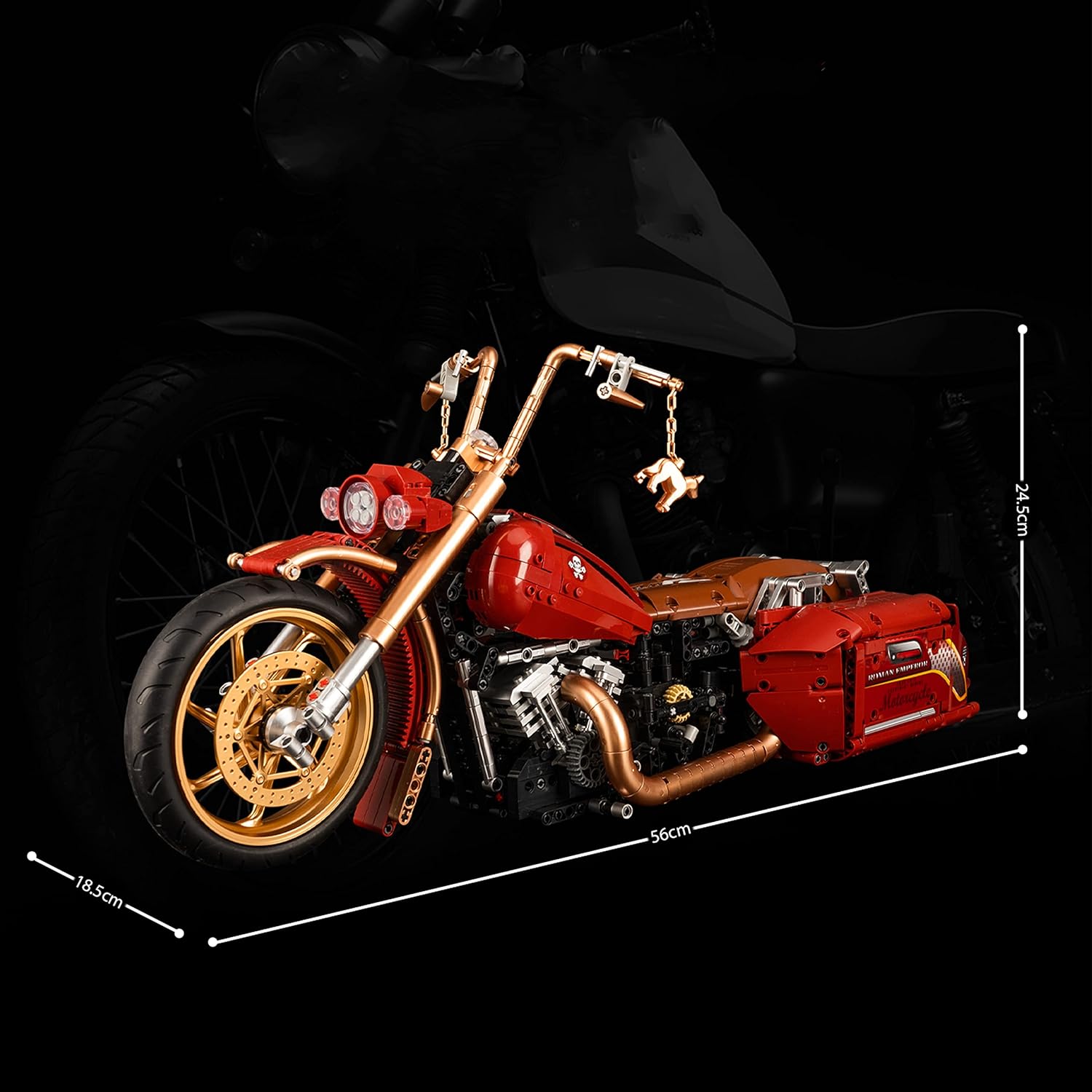 Đồ chơi xếp hình xe máy Harley Davidson_10514