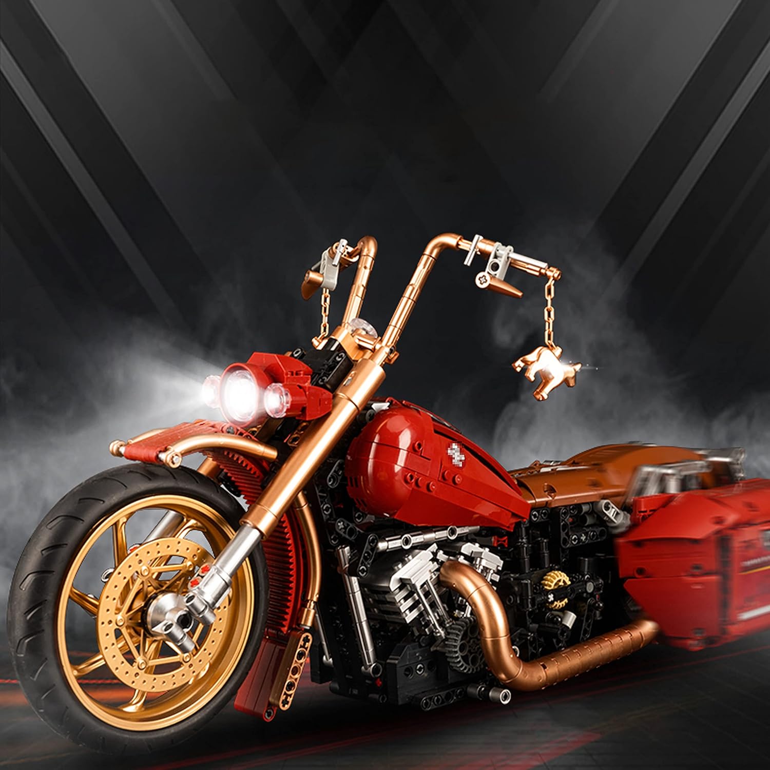 Đồ chơi xếp hình xe máy Harley Davidson_10514