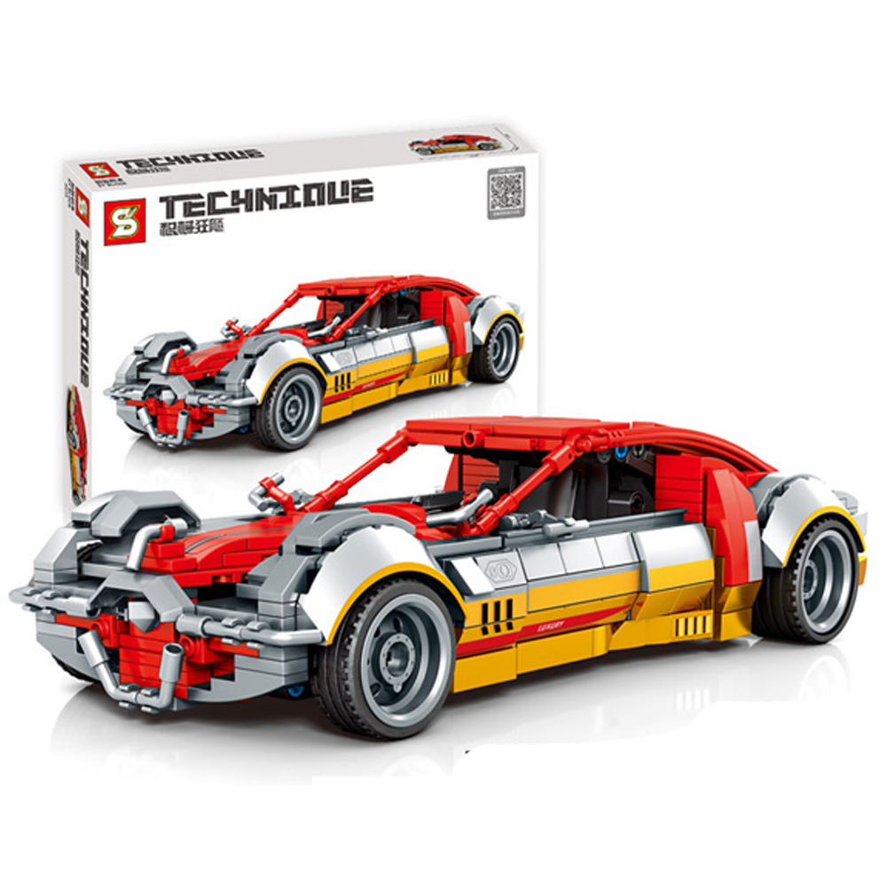 Đồ chơi xếp hình Xe Thể Thao Jaeger Frenzy_8415