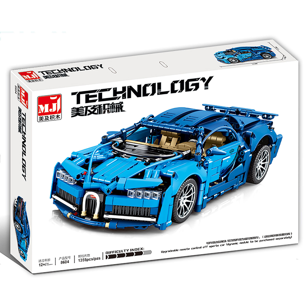 Đồ chơi xếp hình xe Bugatti_8604