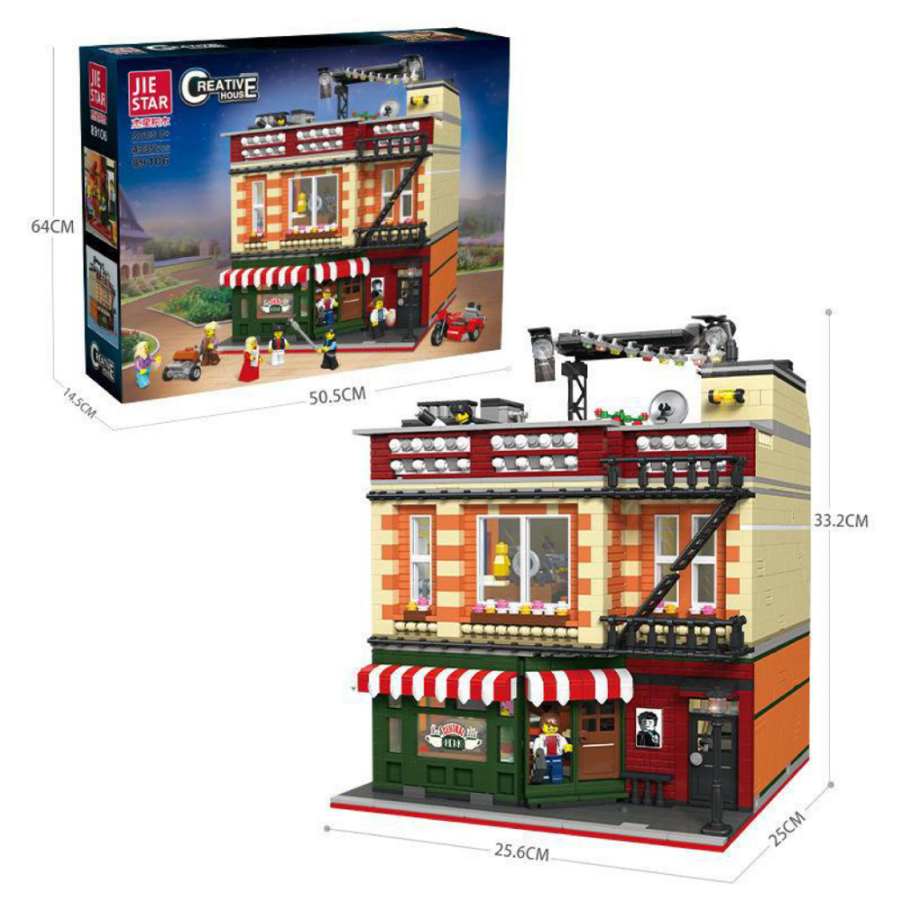 Đồ chơi xếp hình nhà hàng Central Perk Friends House_89106