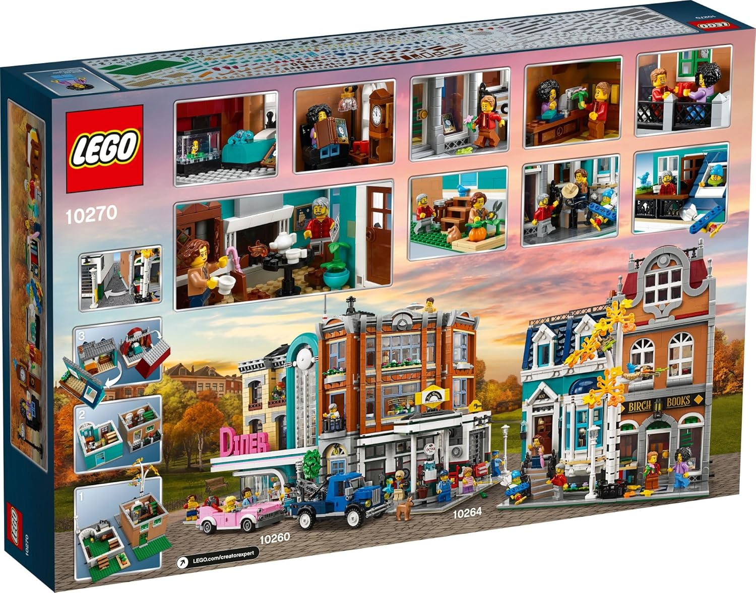 Đồ chơi xếp hình LEGO Creator Expert Bookshop_2033