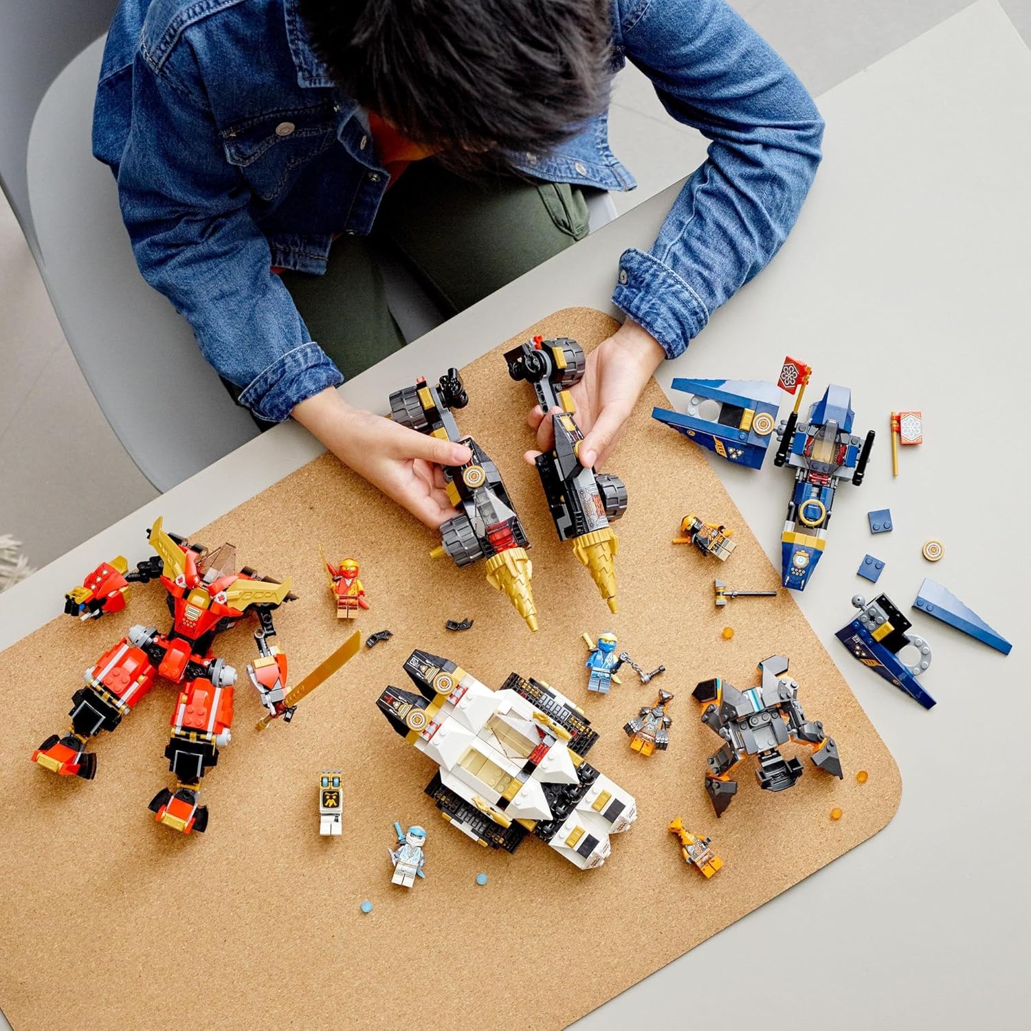 Đồ chơi xếp hình Ninja Combined Ultra Mech_61103