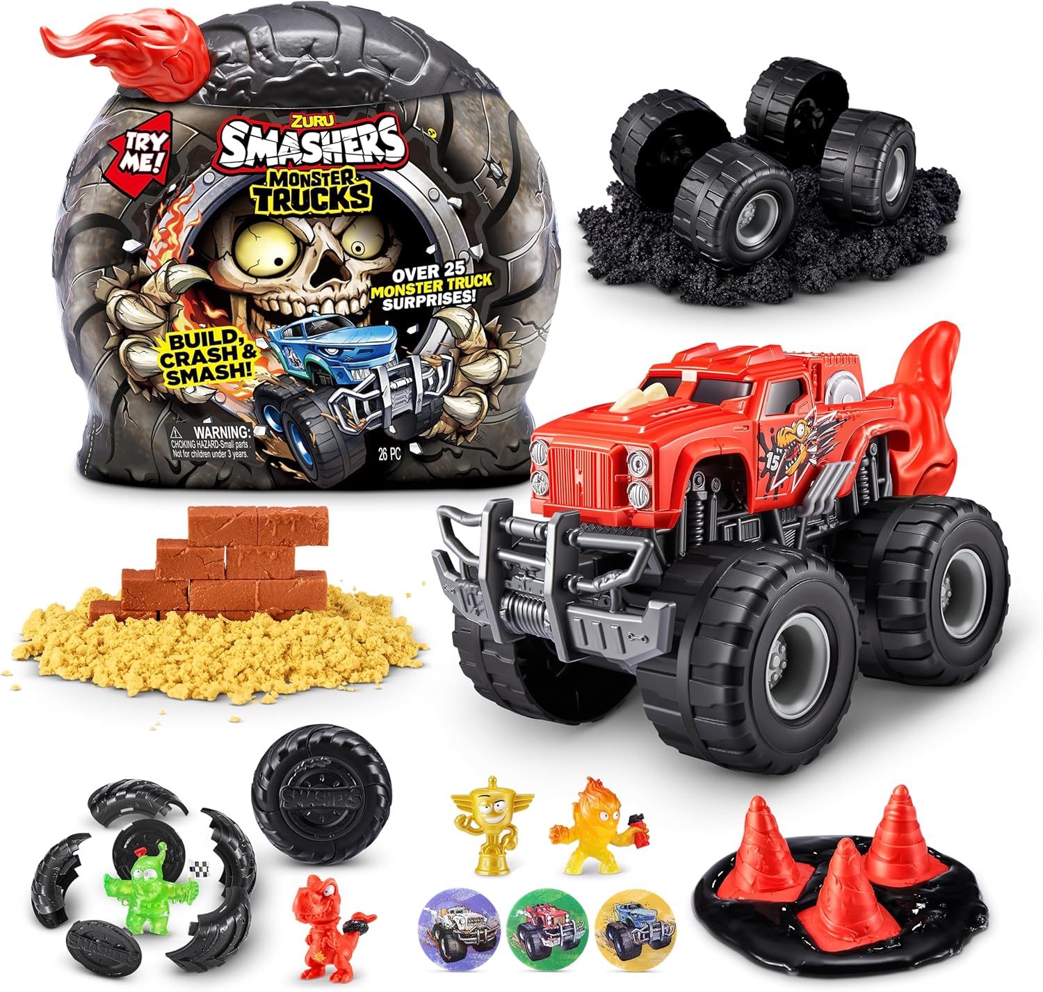 Đồ chơi  Xe tải quái vật Smashers_74103