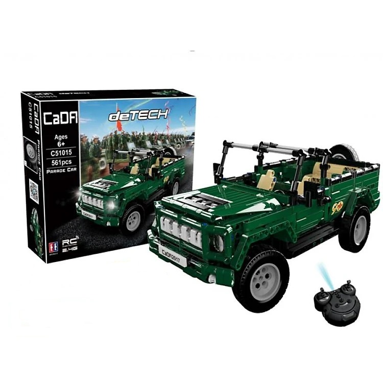 Đồ chơi xếp hình ô tô quân đội_C51015