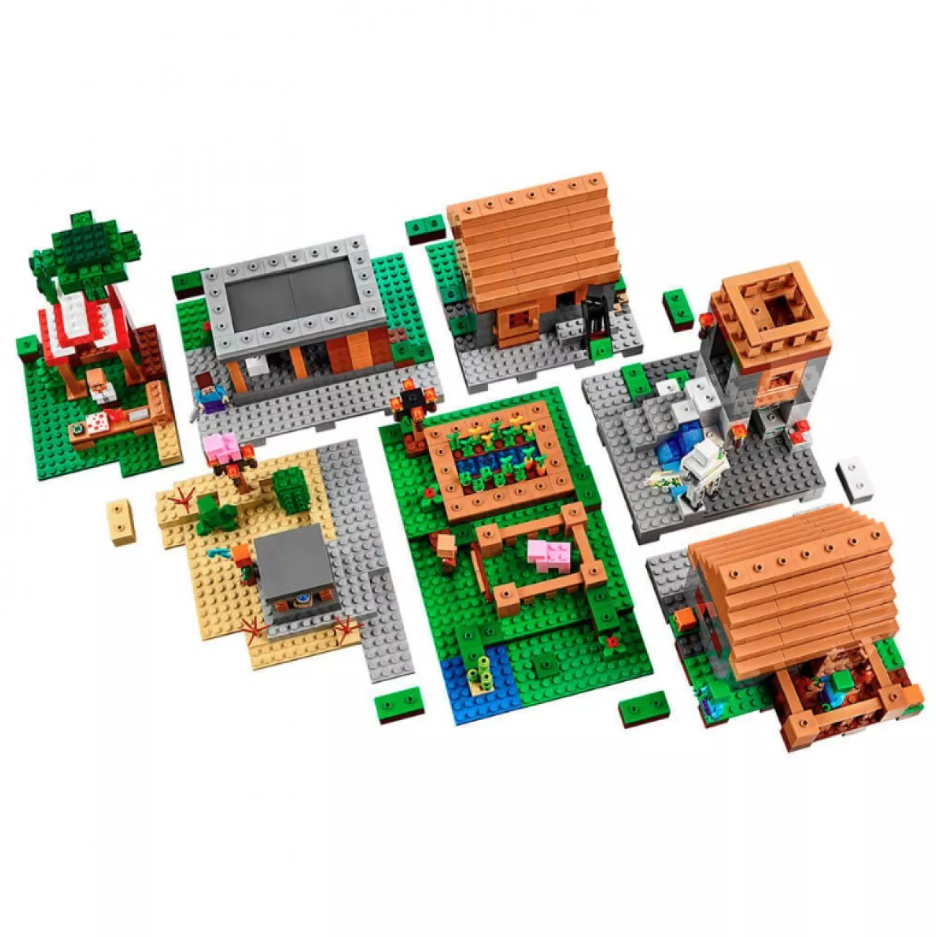 Đồ choi xếp hình Ngôi làng My world_1094