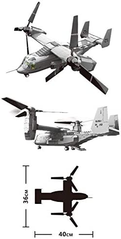 Đồ chơi xếp hình Máy bay V-22 Osprey Tiltrotor_5006