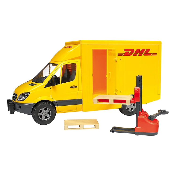 Mô hình Xe Chuyển Phát Nhanh Và Máy Nâng_02534