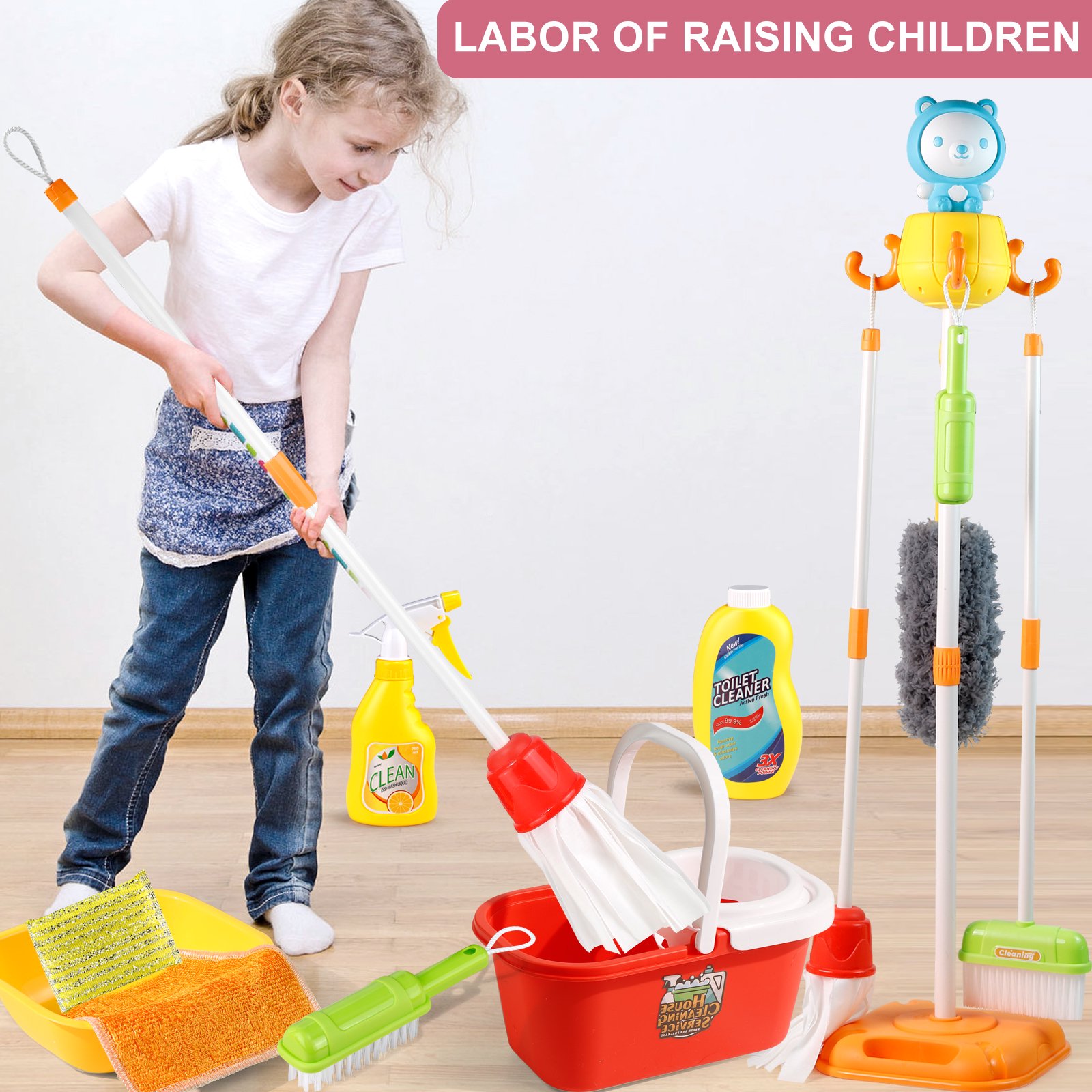 Đồ chơi lau nhà Đồ chơi lau nhà Home Cleaning_H354A_H354A