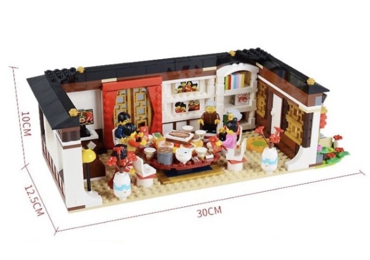 Đồ chơi xếp hình Bữa cơm đoàn viên_80018