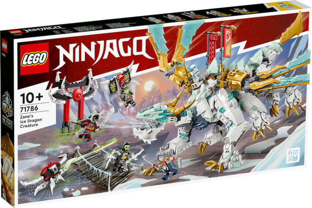 Đồ chơi xếp hình lego ninjago rồng băng 71786