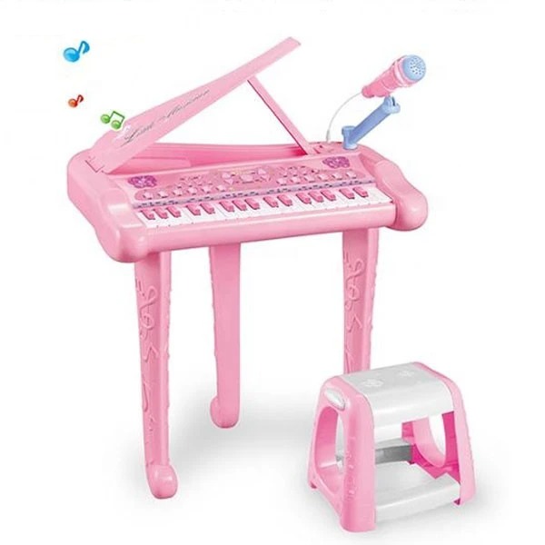 Đồ chơi đàn Piano 37 phím có ghế ngồi cho bé_DJ206