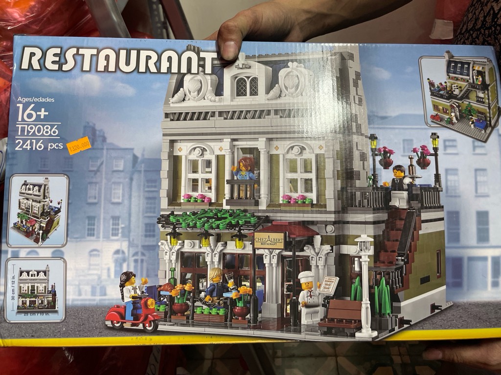 Đồ chơi xếp hình nhà hàng_T19086