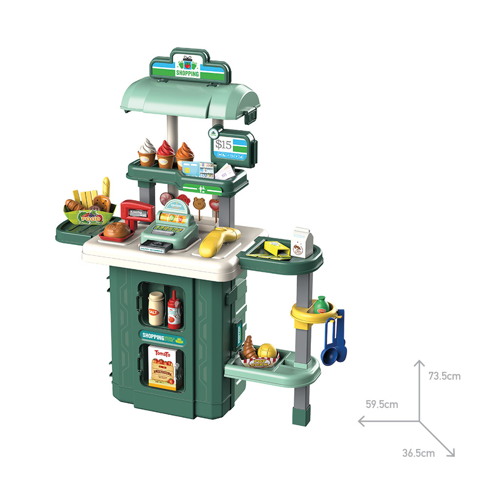 Đồ chơi quầy đồ ăn siêu thị_8124P