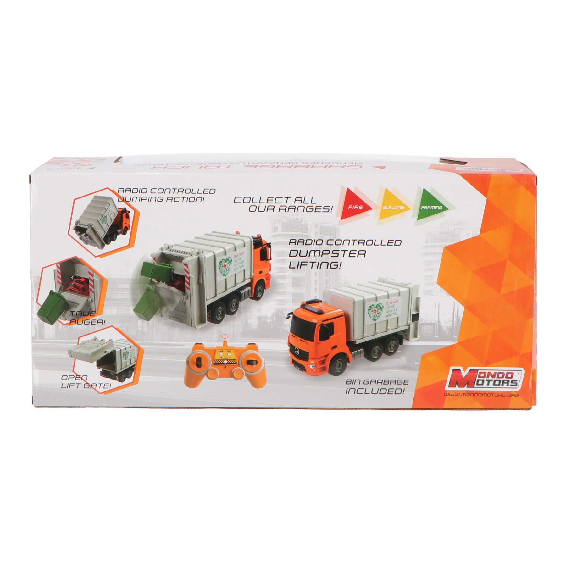 Mô hình xe vệ sinh môi trường điều khiển từ xa_E235-001