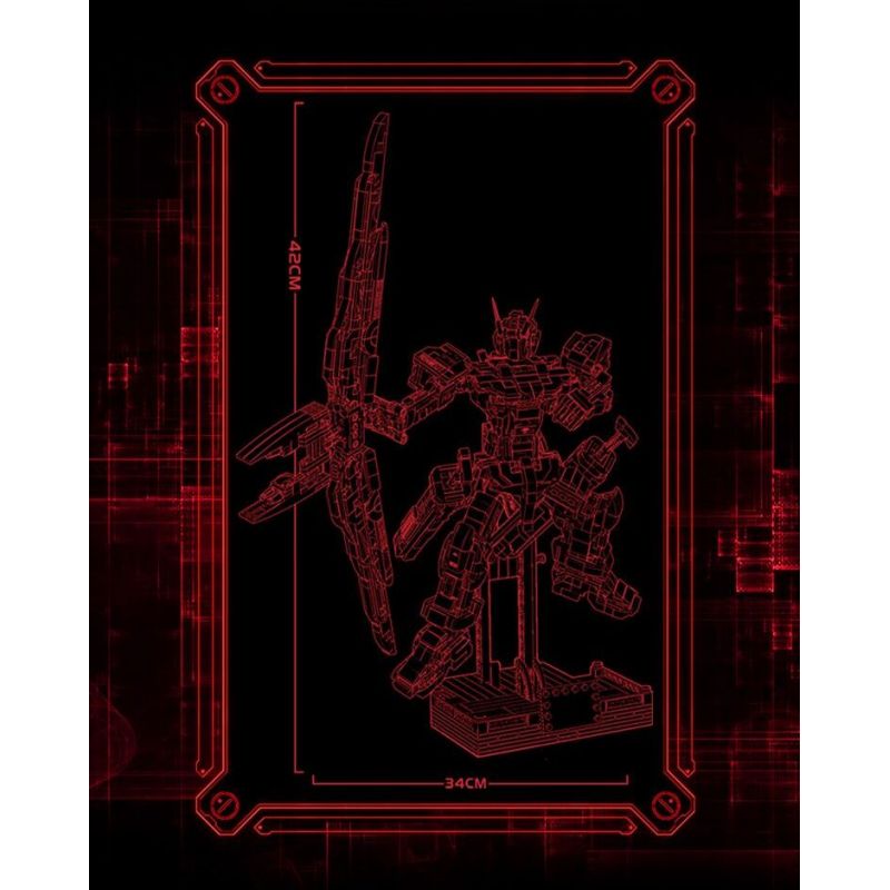 Đồ chơi xếp hình ULTIMATE RED DEVIL MECHA và STORM ANGESTOR MECHA_BB802/BB804