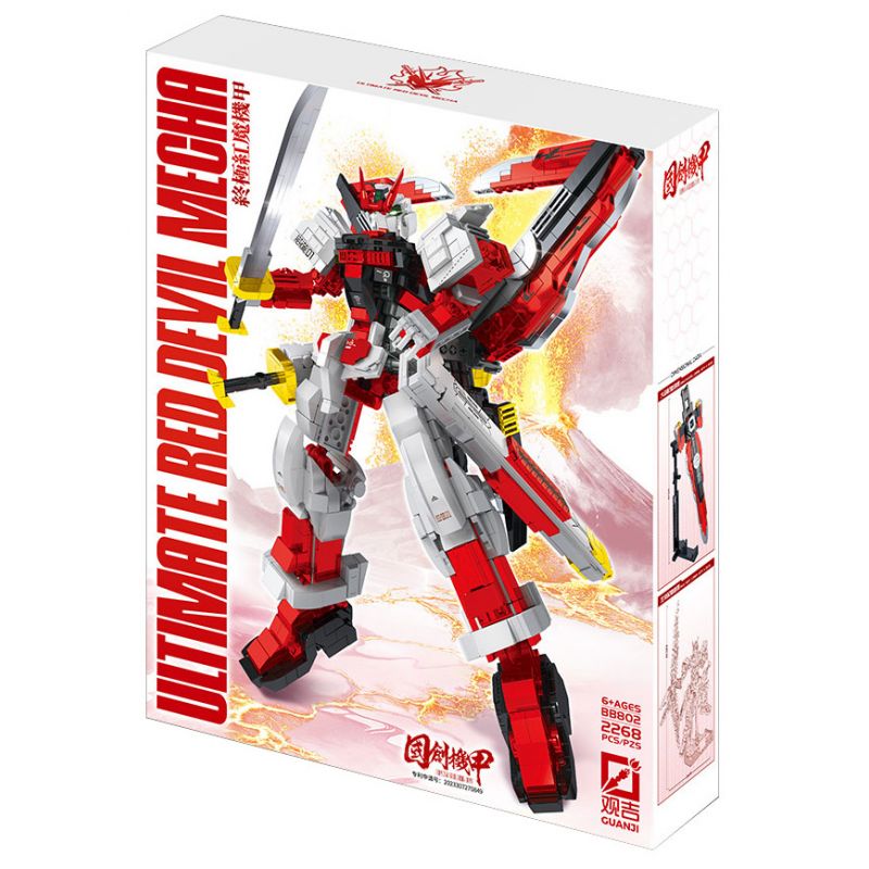 Đồ chơi xếp hình ULTIMATE RED DEVIL MECHA và STORM ANGESTOR MECHA_BB802/BB804