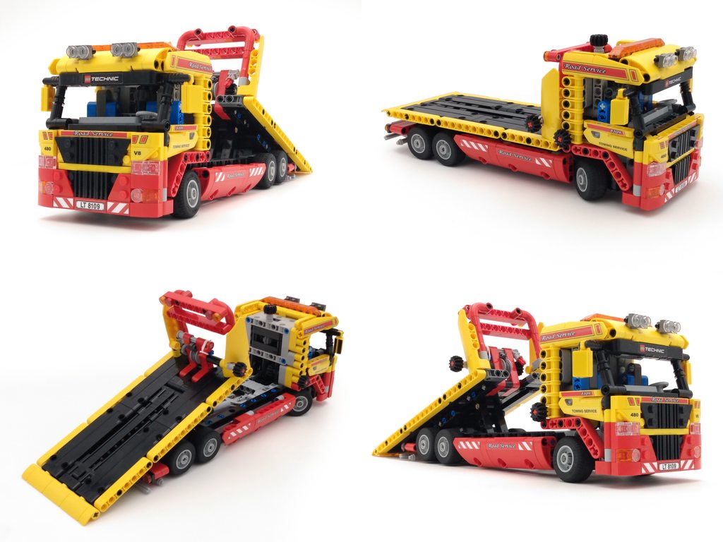 Đồ chơi xếp hình xe tải sàn phẳng_20021