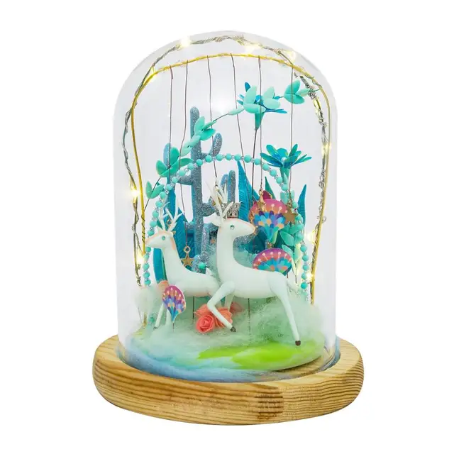 Đồ chơi tự làm đất sét sáng tạo - Con nai_DC02