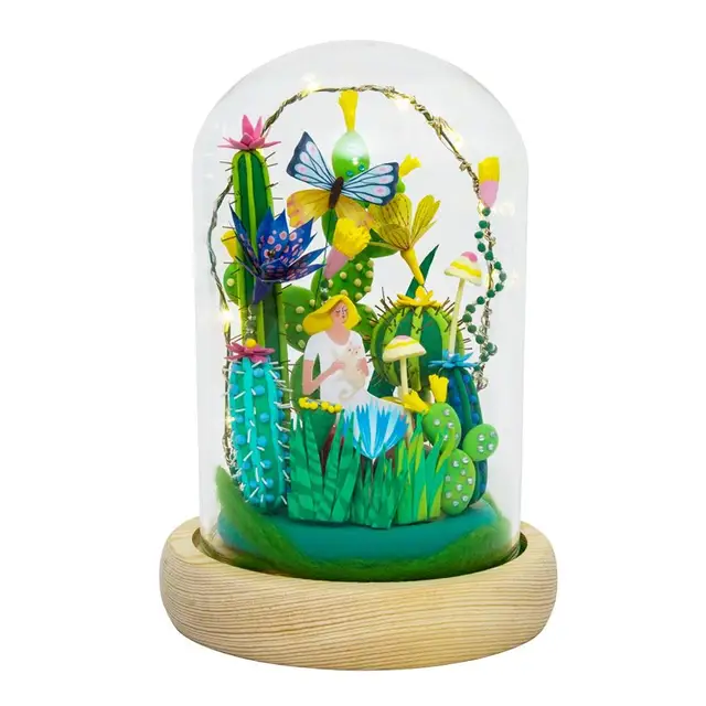 Đồ chơi tự làm đất sét sáng tạo - Cô gái xương rồng_DC03
